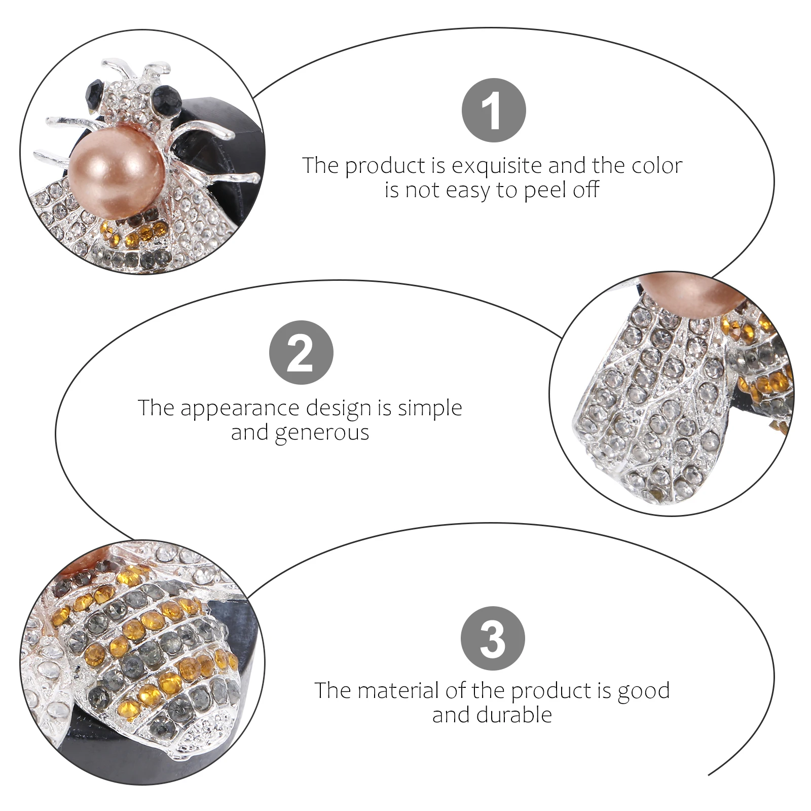 

Perfume Clip Rhinestone Car Aromatherapy Diffuser Vent Outlet Metal Freshener Durable Alloy Vent Clip Pearl
