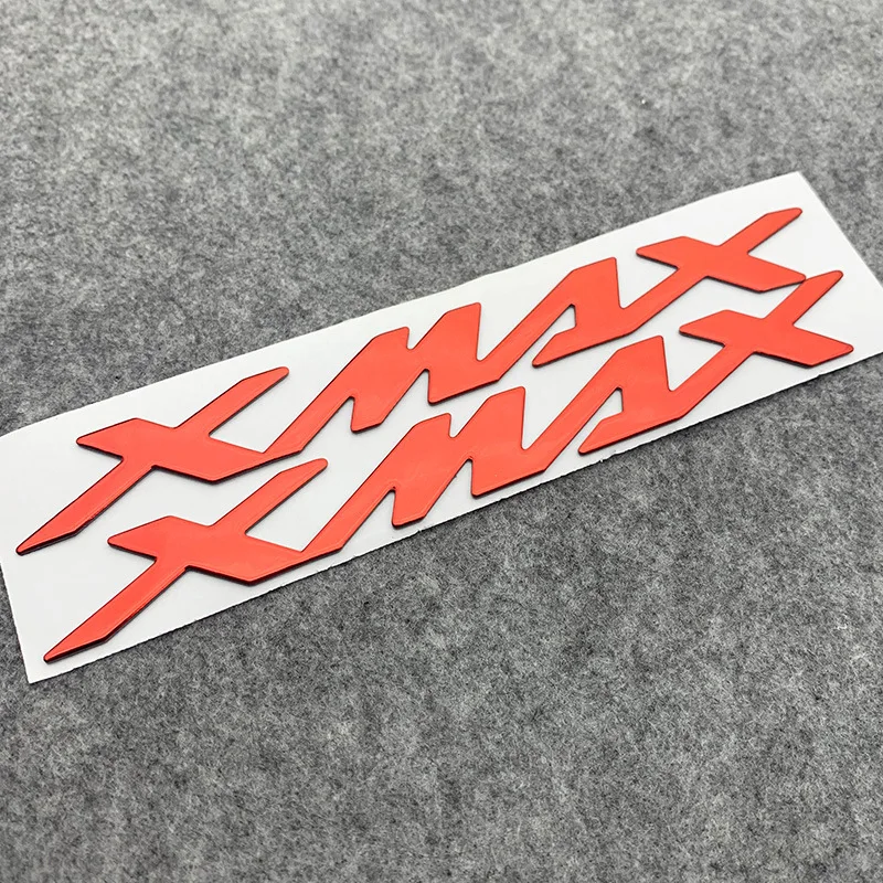 Cocok untuk XMAX125 250 400 xmax Aksesori 3D Motor logo lencana stiker 3D lembut stiker perekat