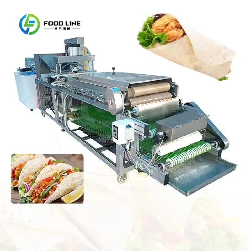 Fully Automatic Turkish Tortilla Maker Wrap Machine machine to make corn tortillas Mexican Customized 2026 New