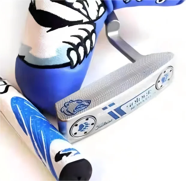 Golf Putter Limited Edition Jungle Bear Putting Trainer, hoogcontrast uitlijningshulpmiddel voor binnen-buitenoefeningen, herenputter