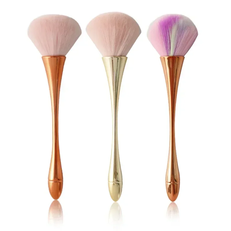 Rose Gold Powder Blush Brush Professional Make Up Brush Large Cosmetic Face Cont Cosmetic Face Cont Brocha Colorete Make Up Tool