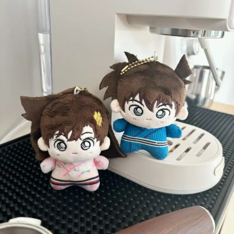 "المحقق كونان" "موري رانو كودو شينيتشي" سمات، دمية قطنية 10 سم، سلسلة مفاتيح على شكل نجمة البحر طفل عاري