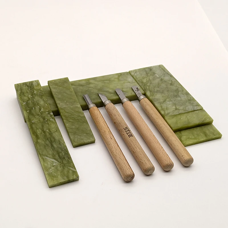 10000 double-sided professional natural green agate sharpener home kitchen convenient and quick sharpening stone