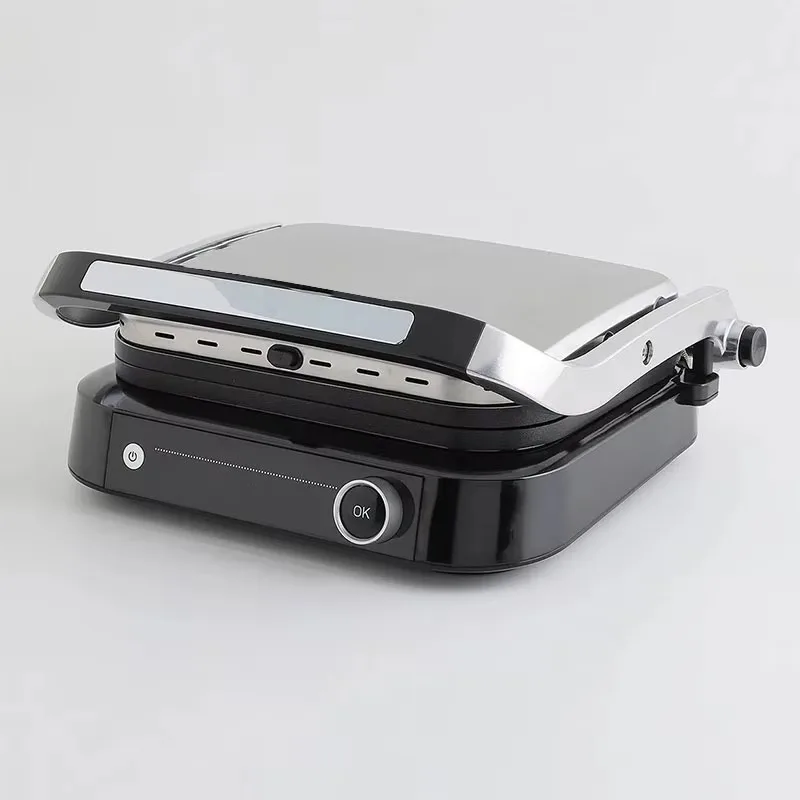Sandwich Maker Toaster Bread Oven Electric Grill Meat Steak Hamburger Breakfast Machine Grill Steak