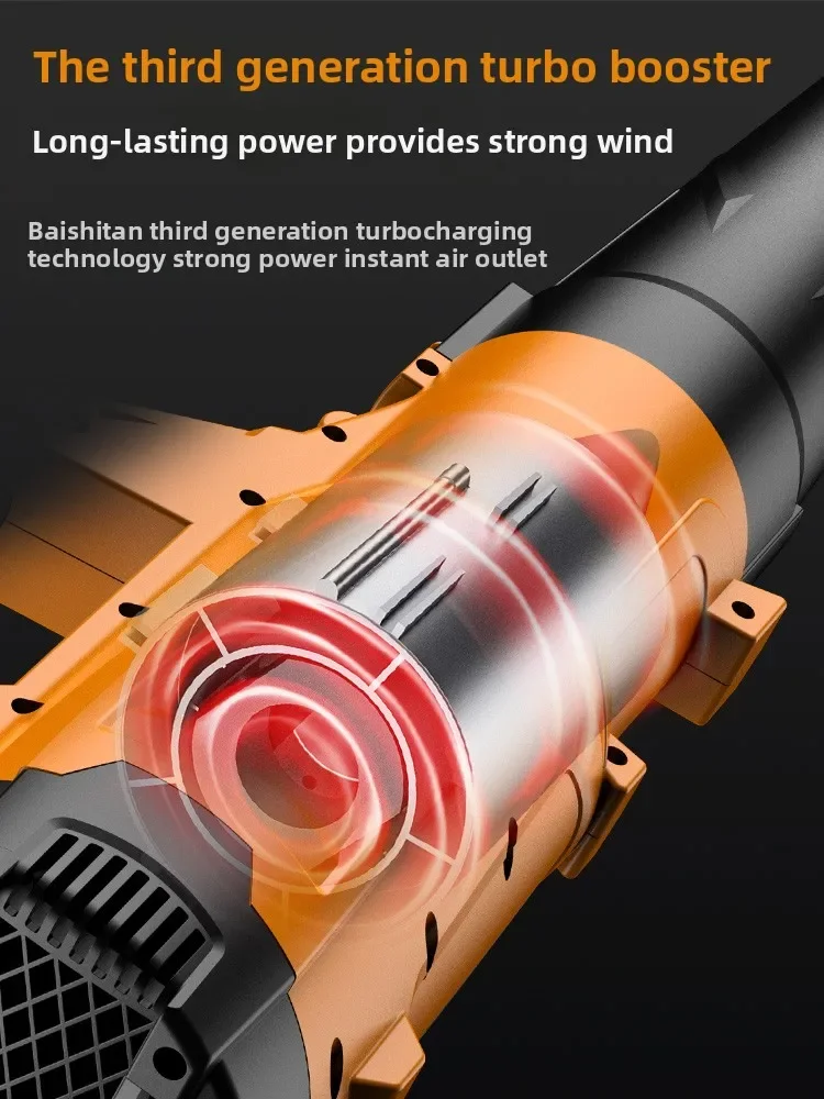 Ventilatore da 220 V, potente ventilatore, soffiatore per foglie di neve per collettore di polveri industriale ad alta potenza