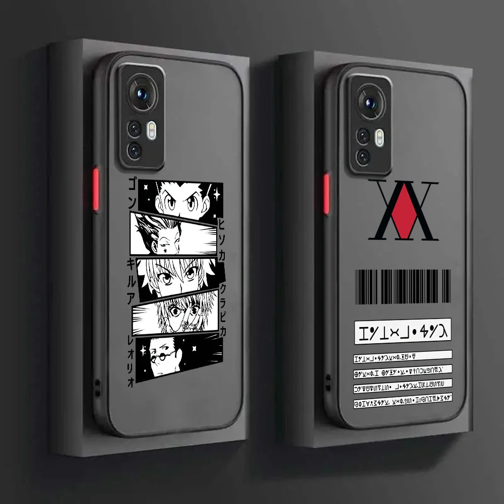 Hot Anime Hunter×Hunters Phone Case For Samsung S24 S23 S22 S21 S20 S10 Note20 Note10 Plus Ultra Lite 5G Matte Transparent Cover