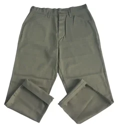 Pantaloni casual della Seconda Guerra Mondiale della Seconda Guerra Mondiale della Seconda Guerra Mondiale American HBT Retro WW2 US Man Training Bottom Pantaloni tattici in twill verde