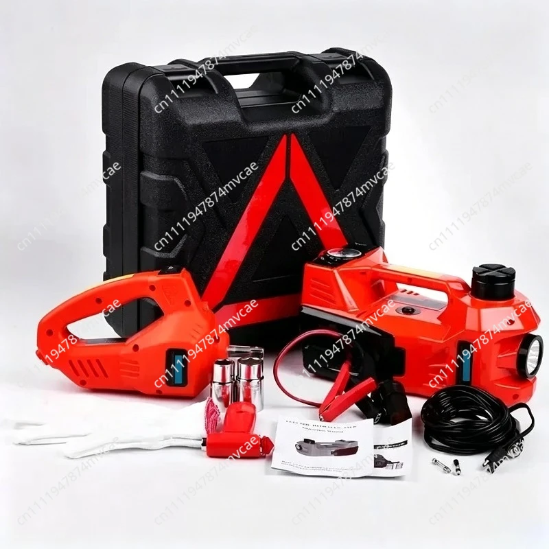 12V 3T 135-360MM Hydraulic Car Floor Jack 150W Rated Power 13A Max.Current Electric Hydraulic Lifting Tools