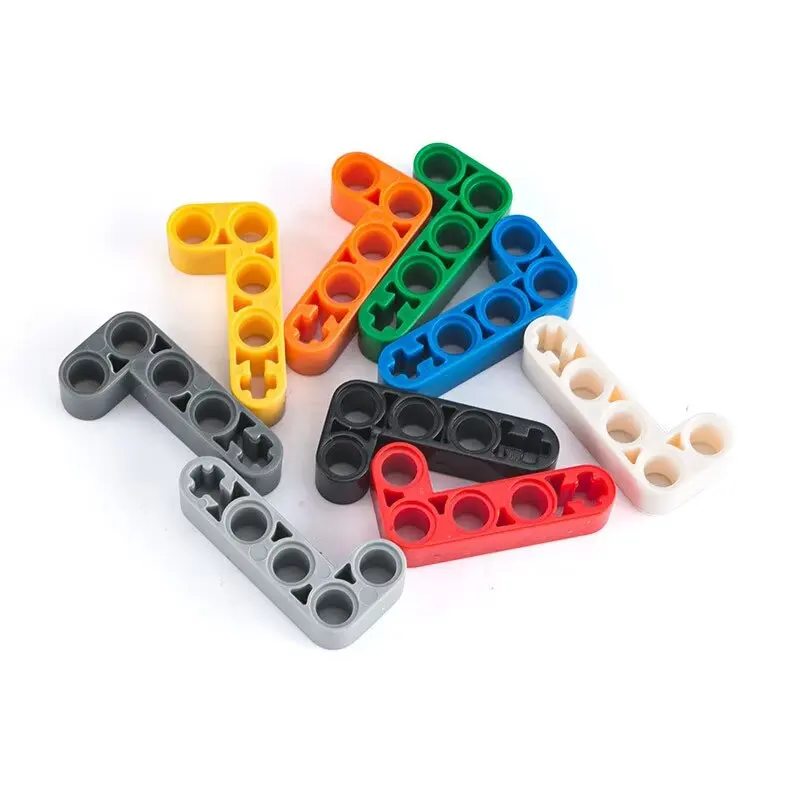 MOC 10pcs small particle blocks are compatible with 32140 technology parts 2X4L cross hole arm