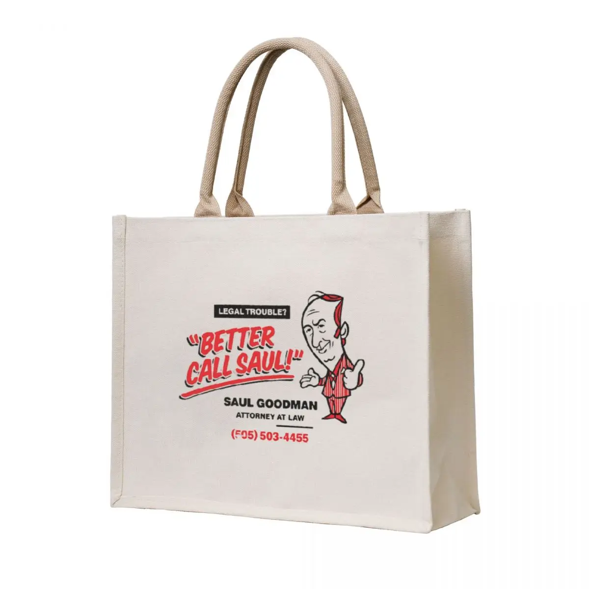 

Better Call Saul Saul Goodman Breaking Bad Tote Bag the tote bags woman 2025 screen Customizable