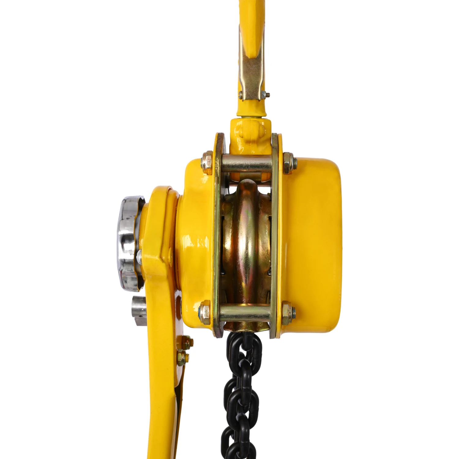 Rantai tuas Hoist 3/4 Ton kapasitas 1650LBS rantai 10 kaki datang bersama dengan kait tugas berat Tuas Ratchet rantai blok Hoist Lift Pul