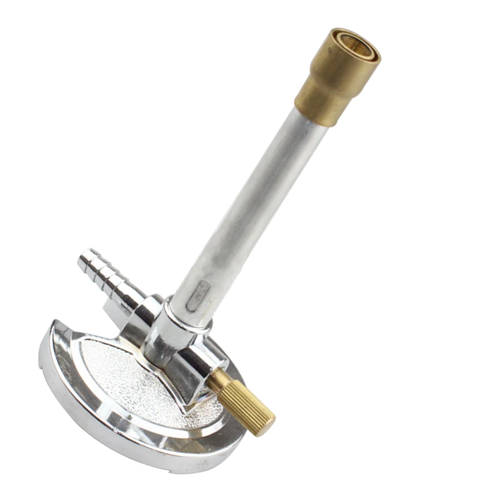 

Zinc Alloy Bunsen Burner Propane Natural Gas Flame Stabilizer Gas Adjustment Anti Tip Design Oil Sealed Control Valve High
