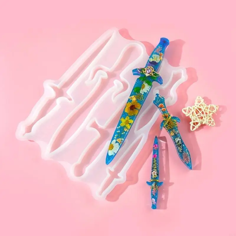 Knife Resin Mold Different Sword Silicone Epoxy Mould