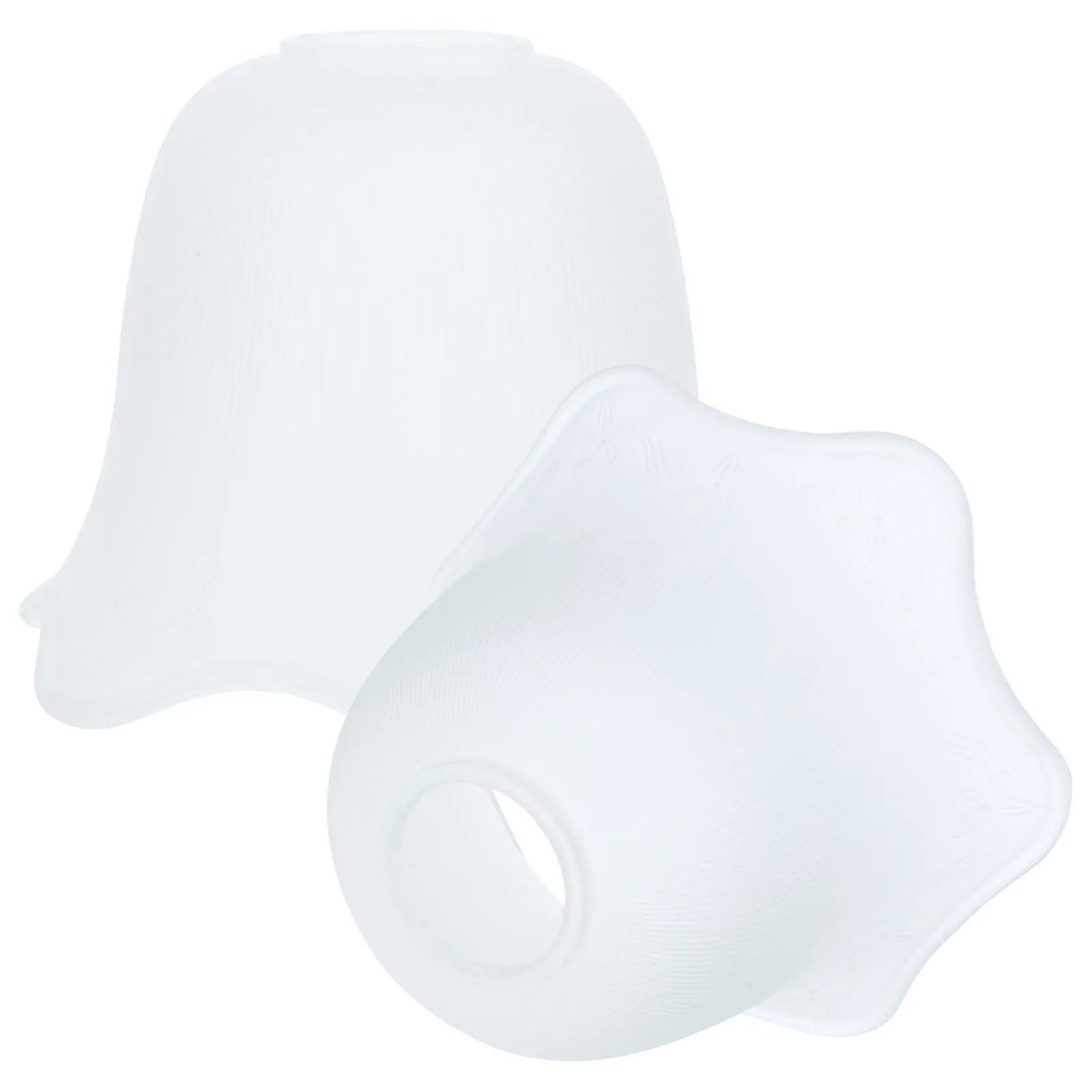 

2 шт. нежный стеклянный абажур, креативный потолочный светильник, простая установка, декор для освещения настроения, стеклянный абажур, абажур