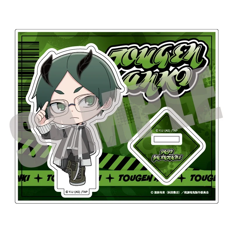 TOUGEN ANKI لوحة تسجيل الكرتون المنتج Shōnen Manga الديكور الأصالة هدية أنيمي HD الاكريليك الدائمة مكتب الشكل 10 سنتيمتر