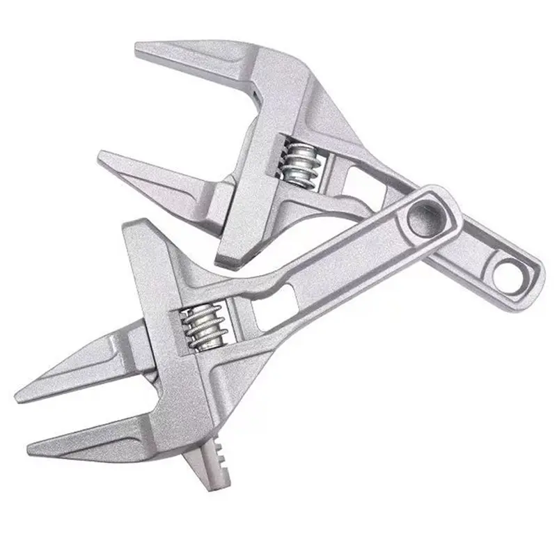 

Ключ для ванной комнаты AS60, универсальный, с большим зевом и зубчатой противоскользящей поверхностью, двойного назначения, для обслуживания сантехники.