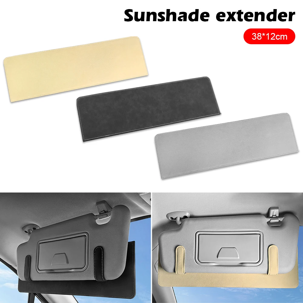 1PC Polarized Sun Visor Extender Anti-Glare Car Visor for Safe Driving, Automotive Windshield Accessories for Sunshade Blocker