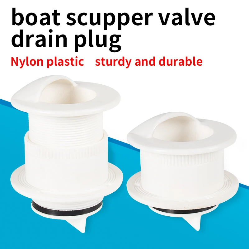 Marine Yacht Bilge Outlet Marine Accessories White Accessories Boat Water Scupper Boat Drains Bottom Boat Effluent Outfall Porta