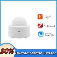 Tuya Zigbee Human Motion Sensor Smart Home Mini PIR Motion Sensor Infrared Detector Security Smart Life Works With Alexa Gateway