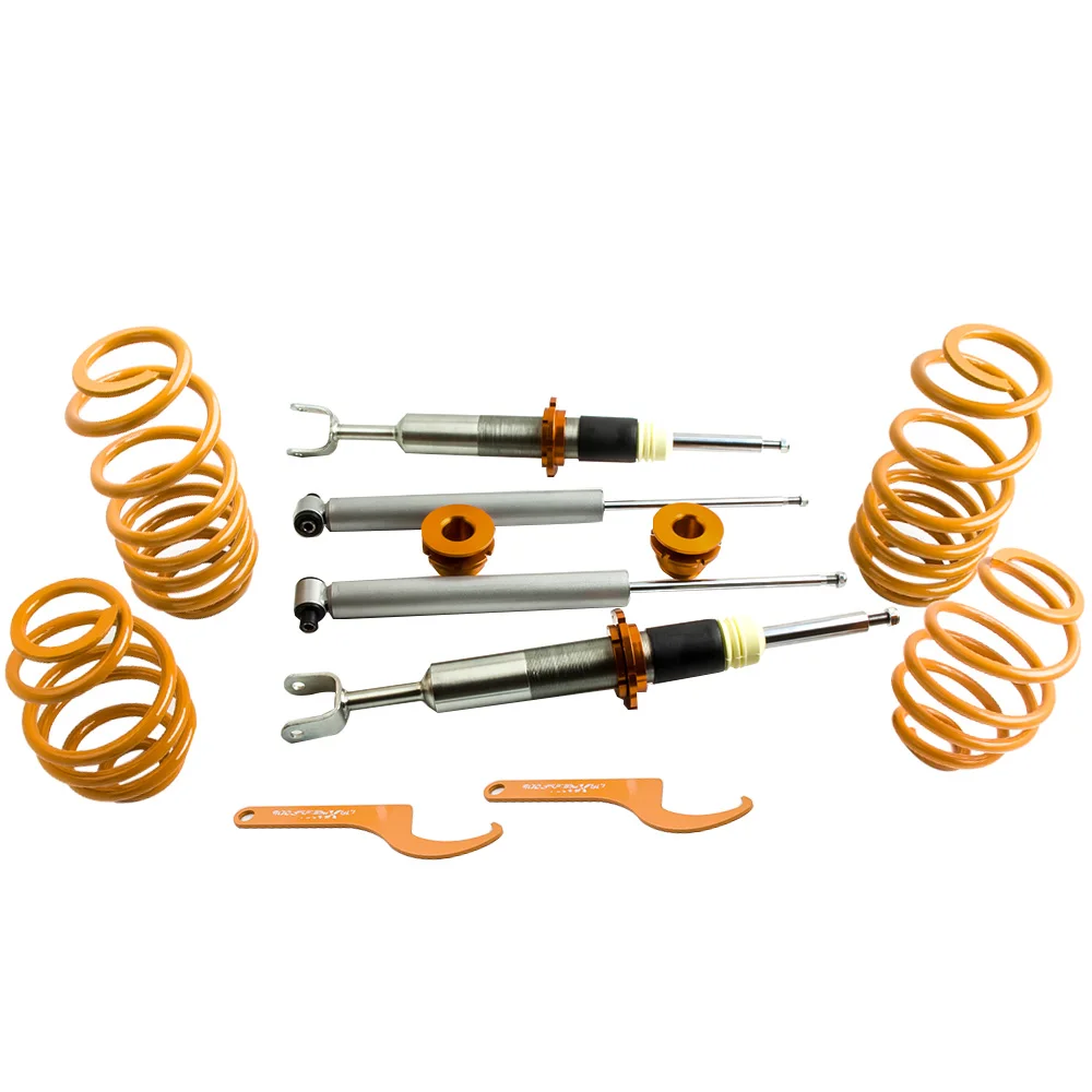 Lowering Suspension Street Coilovers Kit For VW Passat B5 B5.5 3B 3BG 1996-2005 Shock Absorber For Audi A6 4B C5 Struts