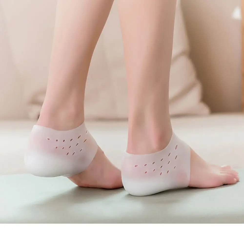 Casual Silicone Invisible Height Socks 2.0-4.0cm Invisible Lifting Increase Socks Heel Cushion Inner Height Insoles Outdoor