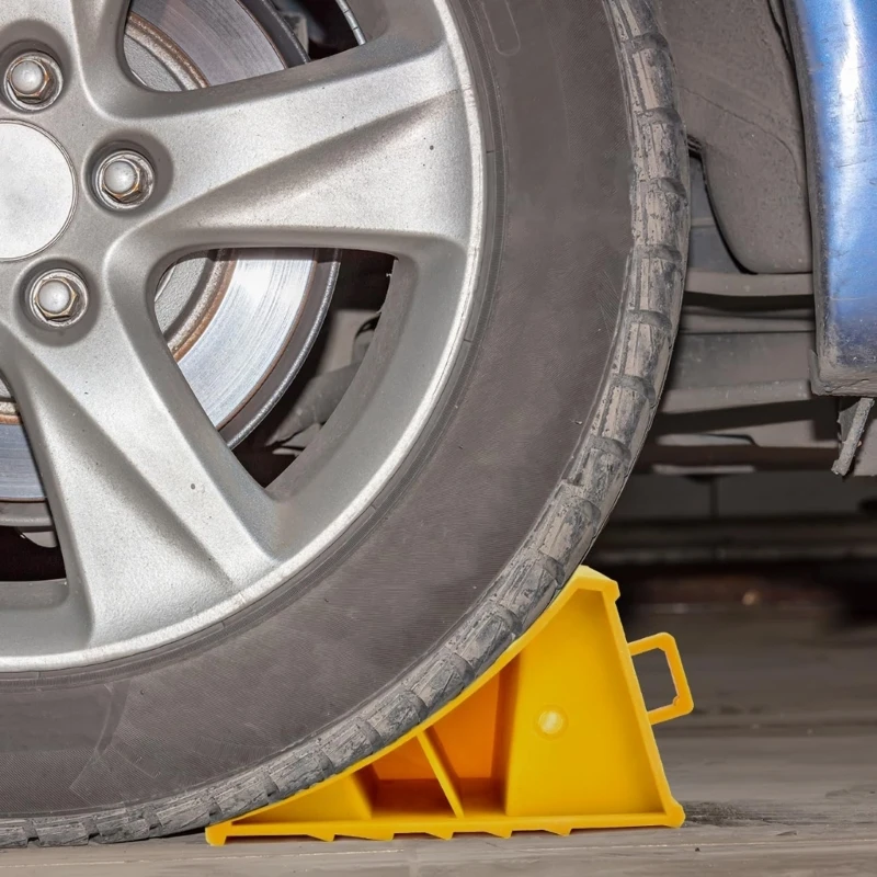 Essential Wheel Chocks Wheel Chocks With Handles Trailer Chocks Essential Simple Installation for Travel Trailers