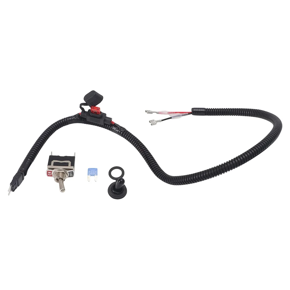 60cm Mini-Klingensicherungsadapter-Set 12V Auto-Sicherungshalter mit Ein-/Ausschalter und Kabel – Detail 9