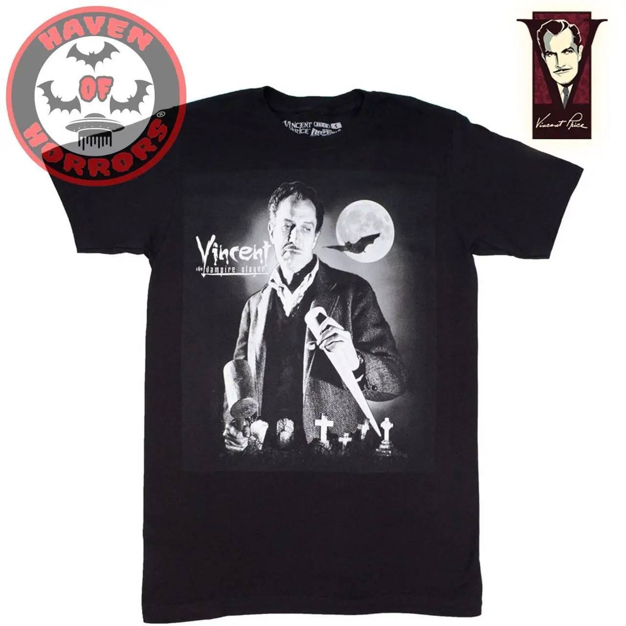 Vincent Price Stake Slayer T-Shirt