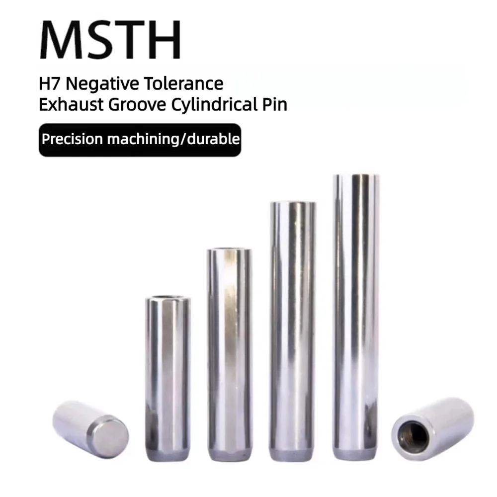 H7 Negative Toleranz M2-M10 Innengewinde Zylindrischer Stift MSTH Lagerstahl SUJ2 Metall-Positionierungsstange Auto-Werkzeug Befestigungsstift – Detail 2