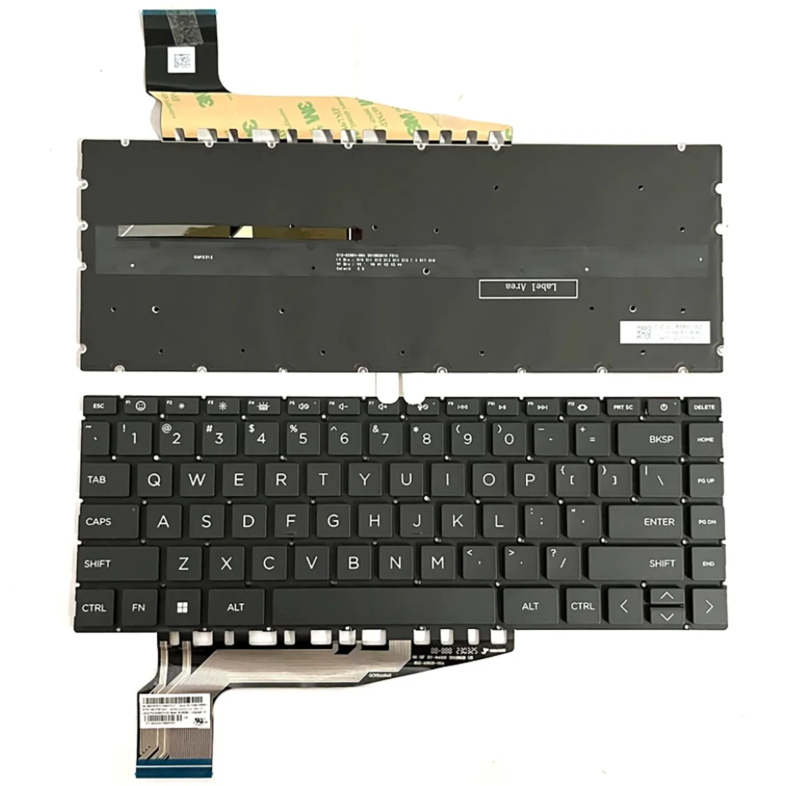 US Layout for HP Pavilion Star 14 Pro 14-EH TPN-W154 F1 smiley face Laptop Keyboard