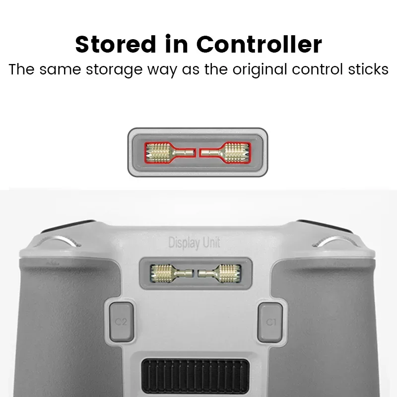 RC2 Thumb Rocker Sticks for JHDDJI Mini 3 Pro/Air 3S/Air 3/Mini 4 Pro Controller RC/RC2 Joystick Spare Parts Wholesale