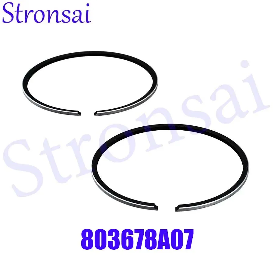 

803678A07 STD Piston Ring Set for Tohatsu Nissan 4HP 5HP 9.9HP 15HP 18HP / 8M0080357 for Mercury Boat Engine Accessories