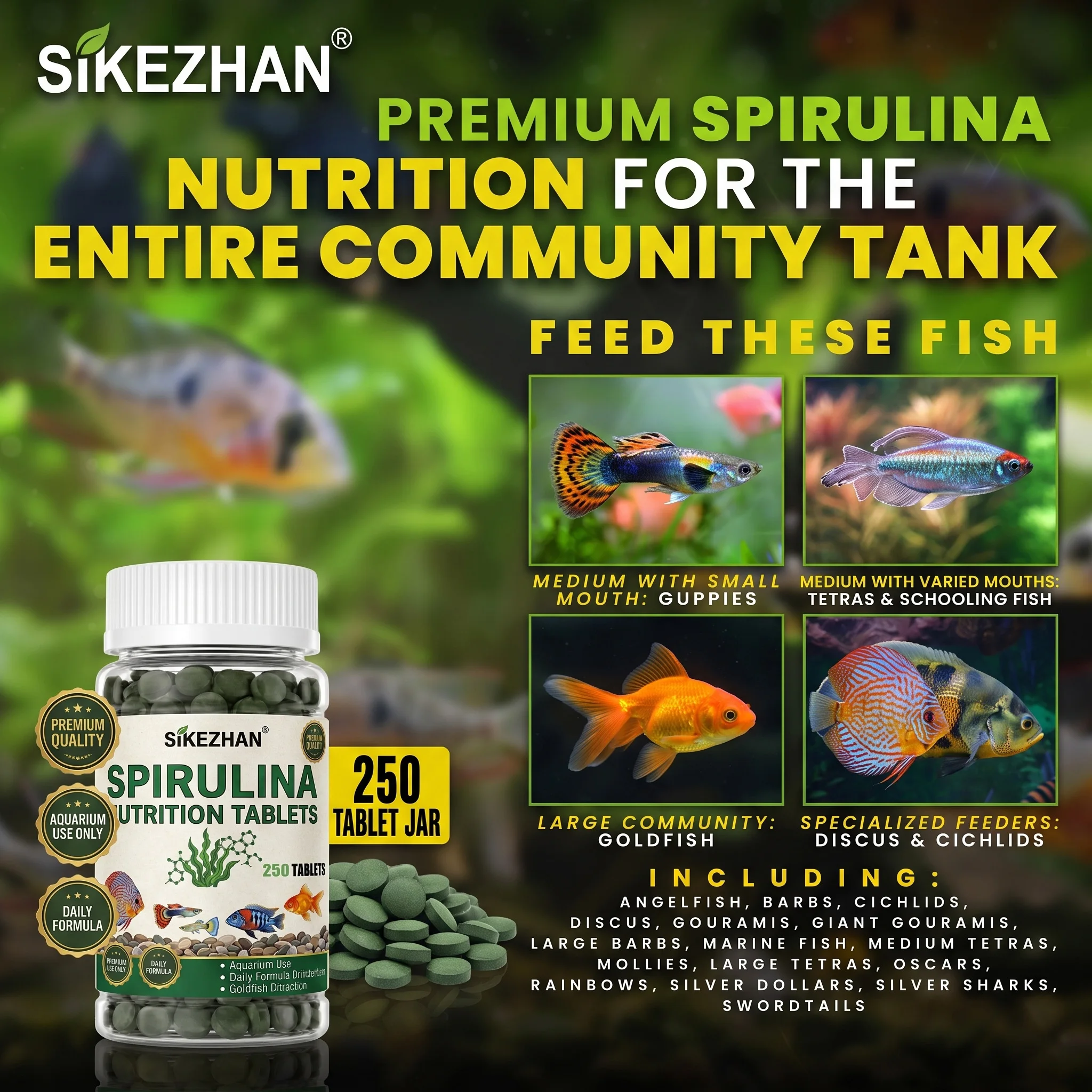 Hoge Kwaliteit Spirulina Table - Spirulina Tablet Organic recensie en prijs
