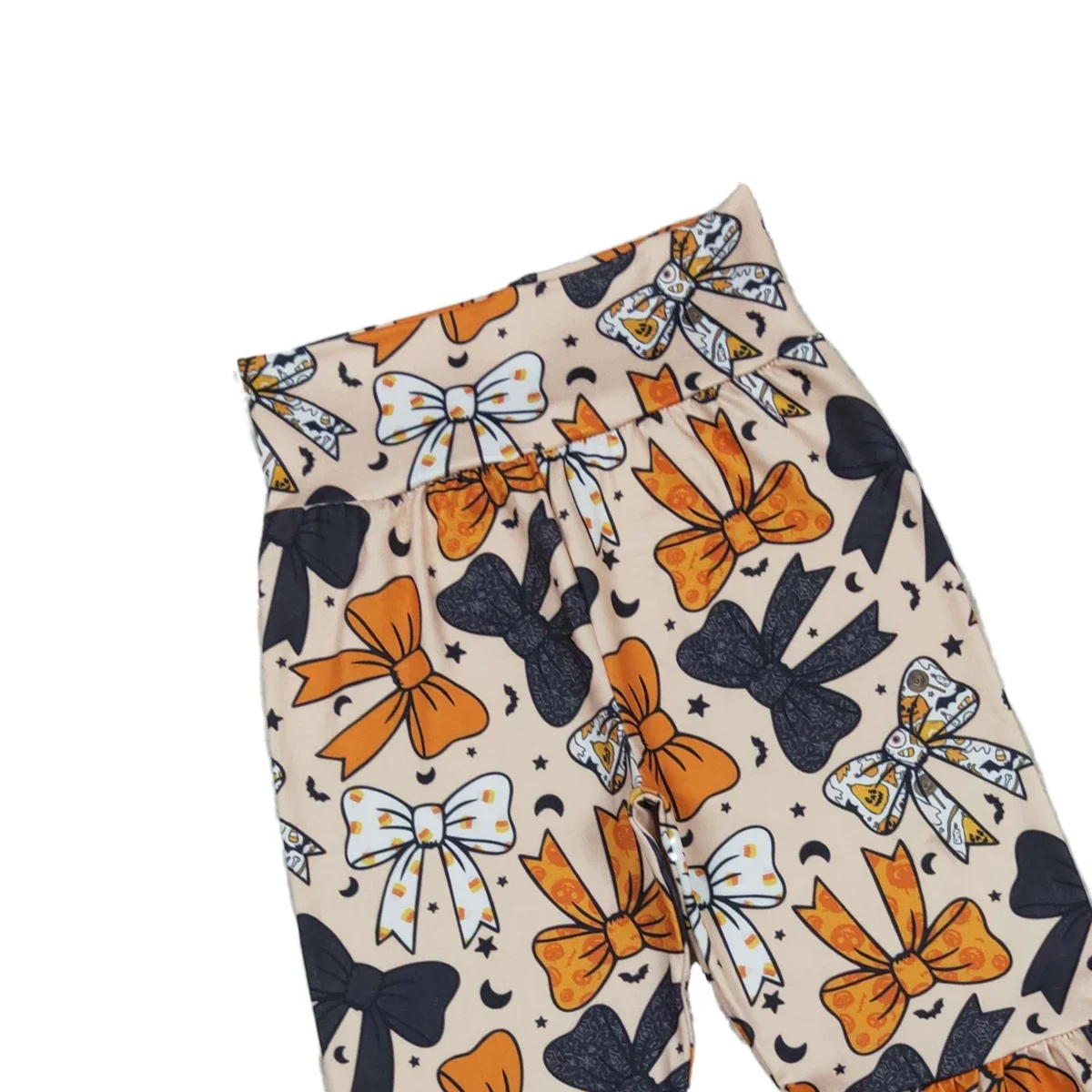 أطفال الرضع هالوين جرس أسفل السراويل طفل ربيع الخريف الانحناء شبح ملابس طفلة السراويل ملابس الأطفال بالجملة