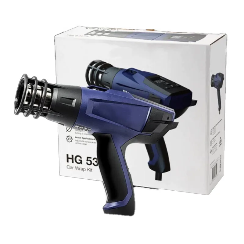 Professional 2300W Heat Gun High Power Adjustable Temperature  Industrial Electric Heat Gun Automobile Film Baking Gun Tool