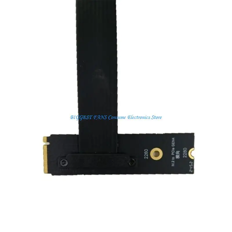 

M.2 NVMe to PCIe X16 Extender Quick Data Transfer Turn Right Flexible
