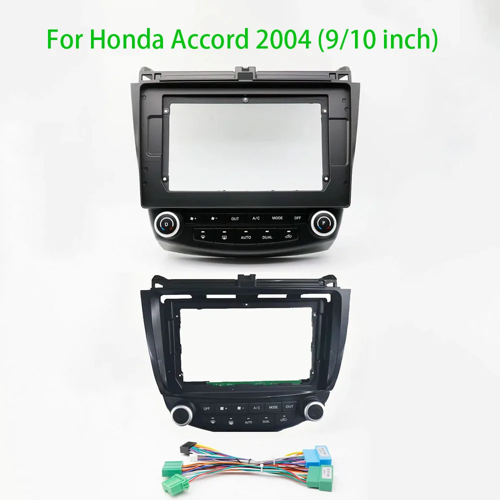 Car Radio DVD Player Fascias Frame For Honda Accord 7th 2003-2007 dashboard 9Inch accessories android