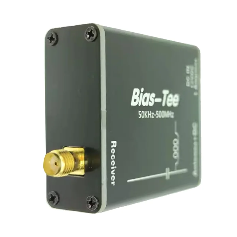 

ABMF-For Hfdyloop HFDY Loop Antenna Feed Bias Tee 50Khz-500Mhz RF DC Blocker Biaser