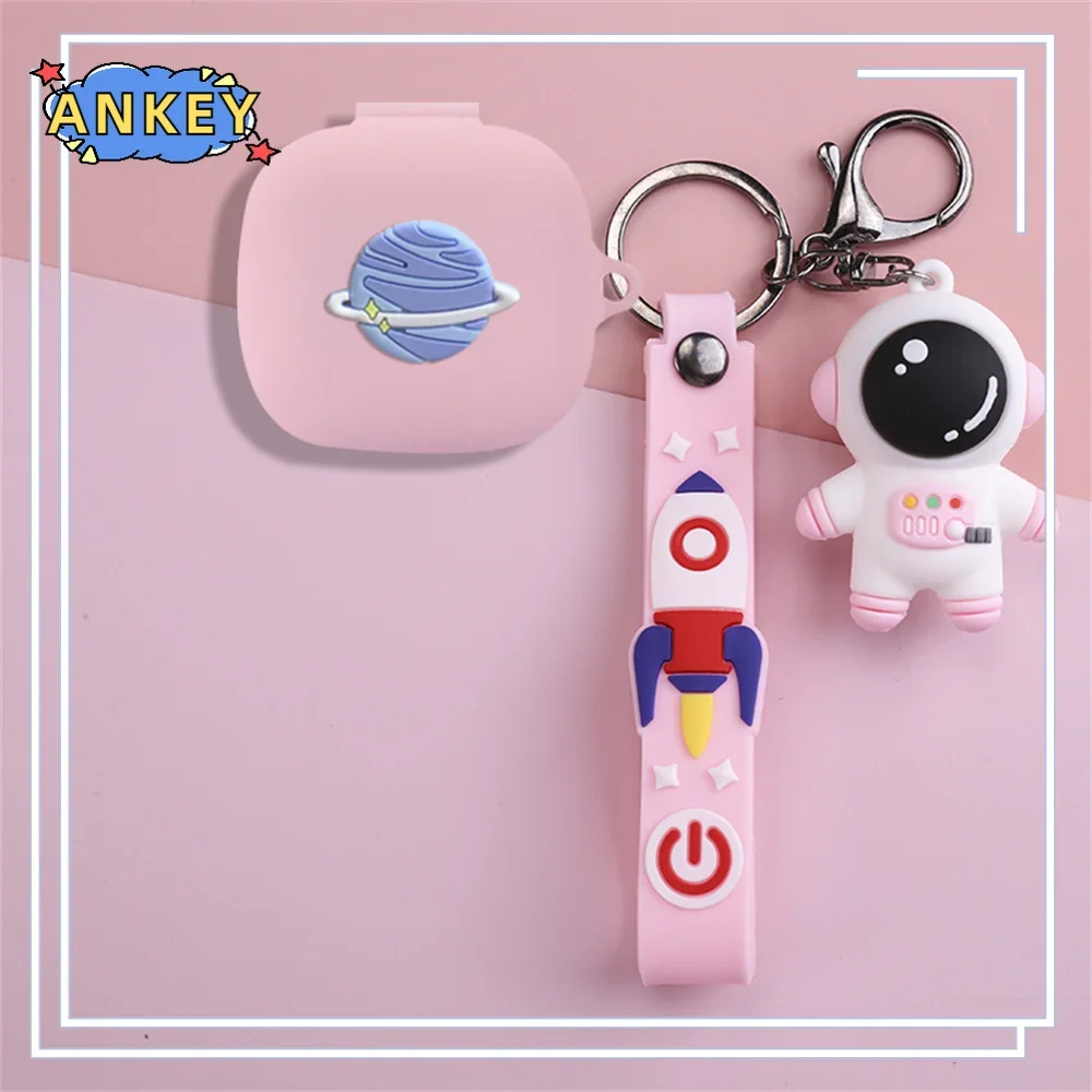 for JBL Live Pro+ TWS Case Cute Cartoon Cover LivePro+ Earphone Wireless Headphone Box with Pendant image 4