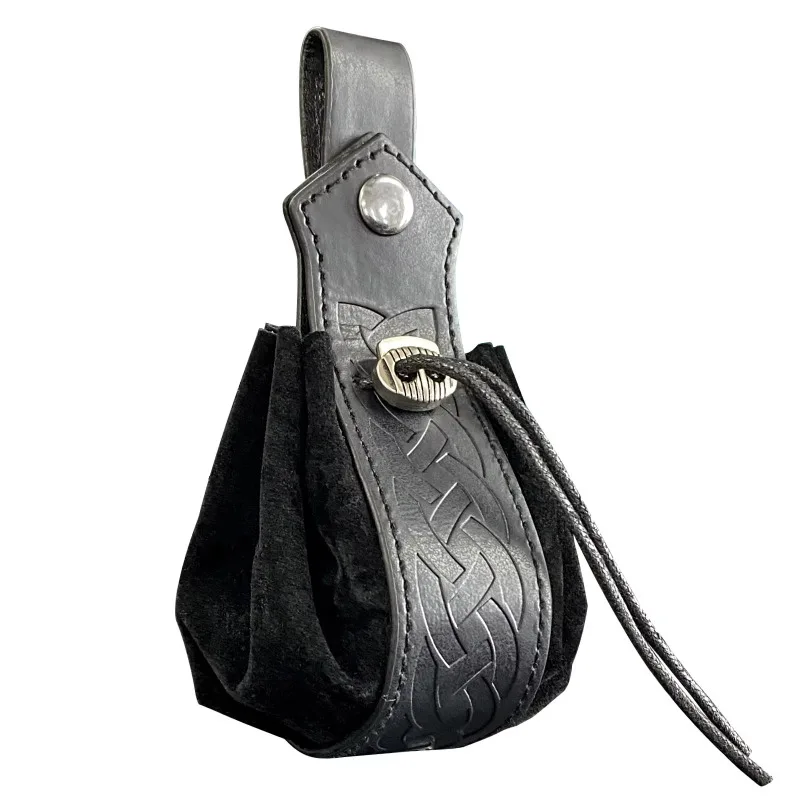 Costumi cosplay di Halloween vintage retrò oggetti di scena per donna uomo stile vichingo borsa medievale cintura cavaliere pirata disfraz hombre