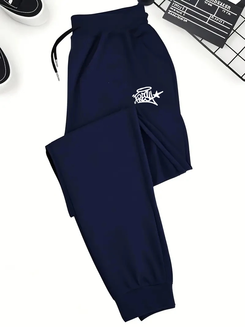 

Мужские повседневные спортивные штаны для бега в тренажерном зале, длинные брюки для бега