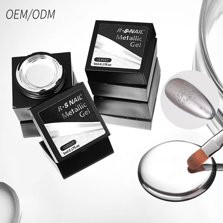 Silver Metallic Gel…