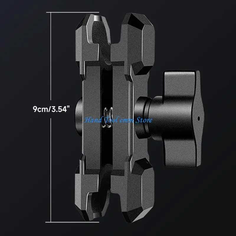 H37F Heavy Duty Aluminum Shells Double Socket Arm for 1-Inch Ball Mounts
