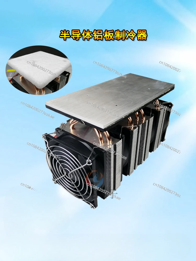 DIY Semiconductor Refrigeration Kit with Aluminum Cooling Plate, 12V Unit, and Hair FollicleFreezing SetforOperatingRoom Cooling