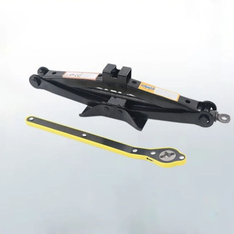 

Portable 2 to 3 Ton Ratchet Hand Crank Car Jack for Small Cars Lightweight and Compact Lift Tool Easy to Use for Tire Changes