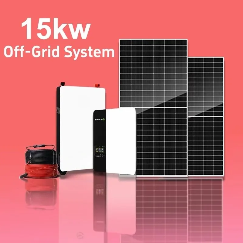 Smart Home Energy Storage System LiFePO4 Battery with App Monitoring and Solar Inverter
