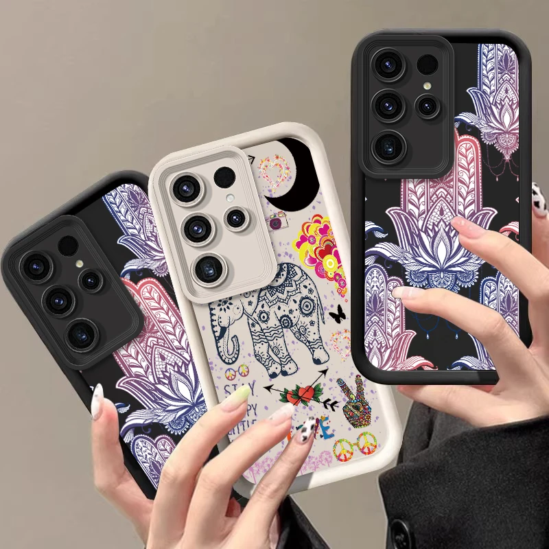 Blossoming flowers Phone Case for Samsung Galaxy S26 Ultra S25 Edge S24 FE S23 Plus S22 S21 S20FE S22+ S24 Silicone Soft Cover