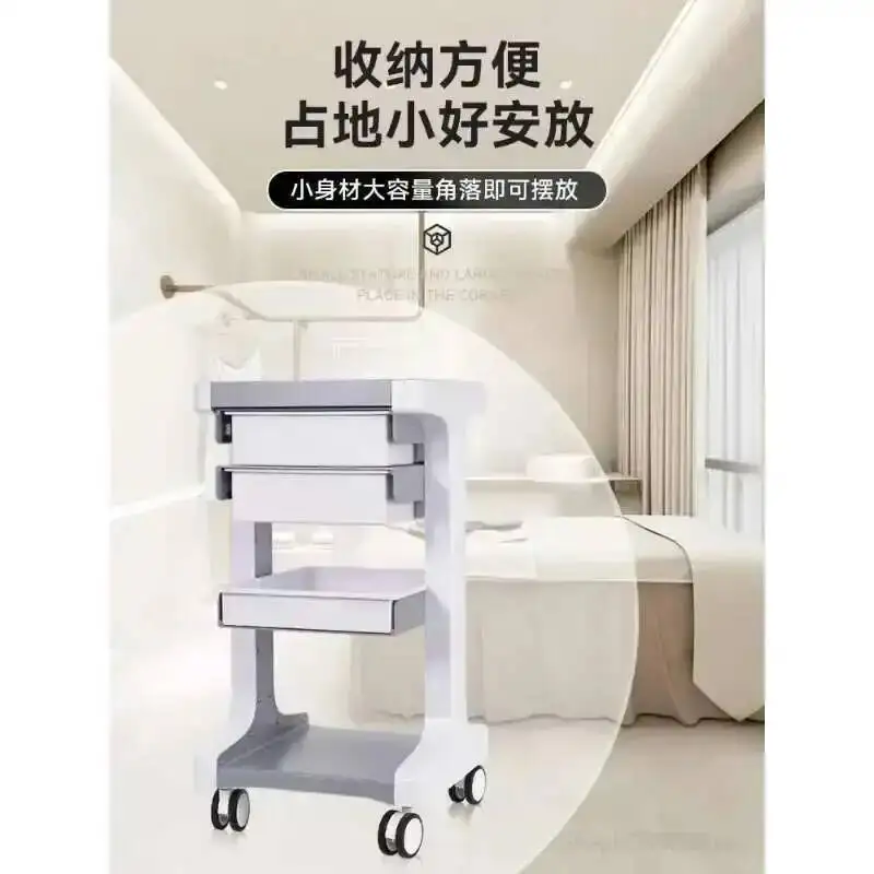 Lo stesso carrello per salone di bellezza di fascia alta Scaffale per piccoli strumenti a bolle Cassetto mobile per auto Carritos Organizadores Mobili per salone