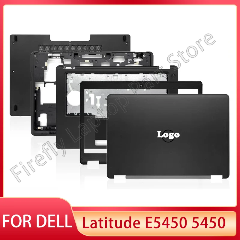 

New For Dell Latitude E5450 5450 Laptop LCD Back Cover Front Bezel Palmrest Lower Bottom Case Hinges Housing Hinge Cover