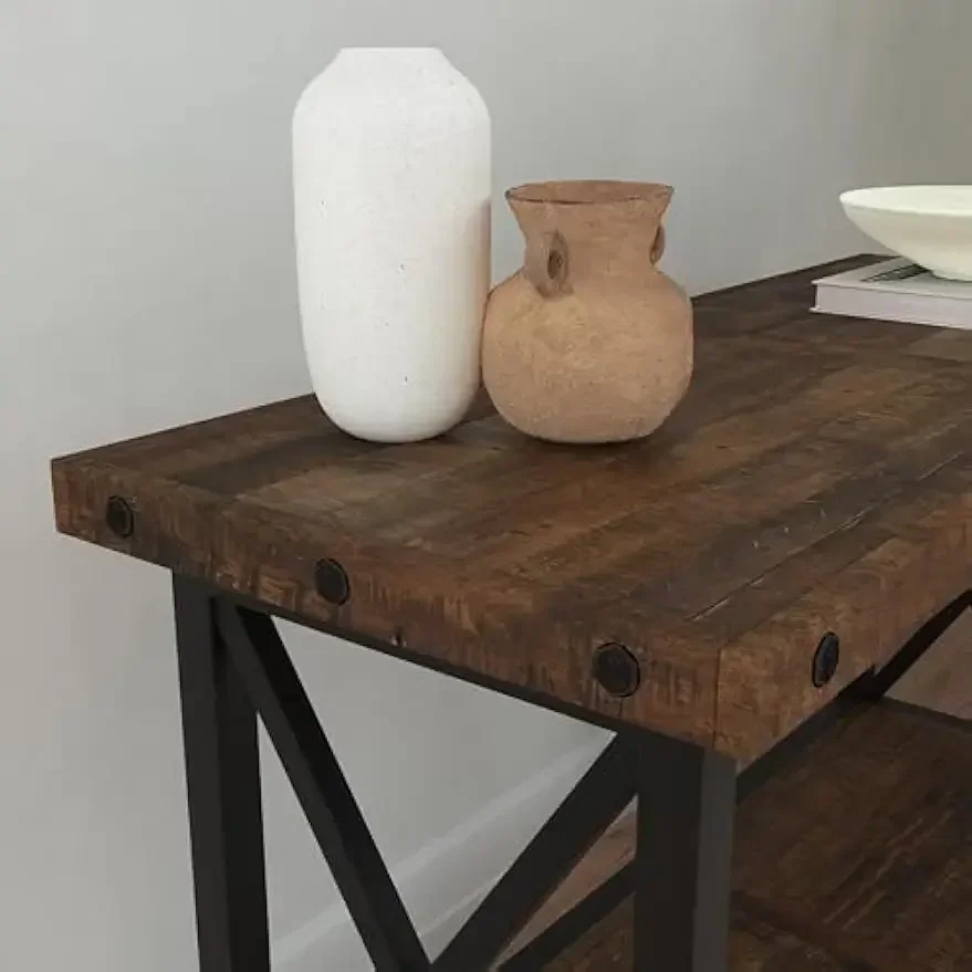 [Neu eingetroffen, begrenzte Lagerbestände! ]Carpenter Sofatisch, Braun